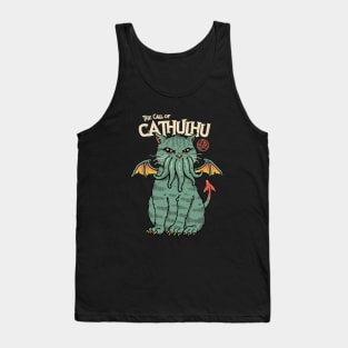 The Call of Cathulhu Tank Top